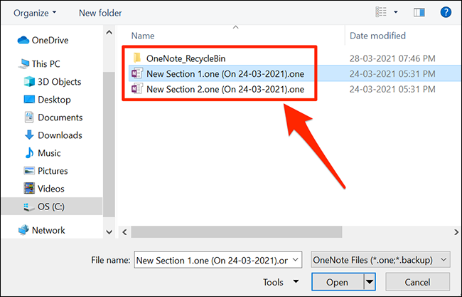 Comment récupérer des notes supprimées dans OneNote 9 Restaurer une sauvegarde OneNote