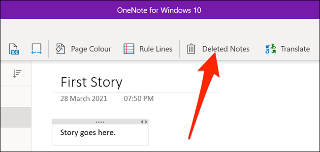Comment récupérer des notes supprimées dans OneNote 14 Notes supprimées dans OneNote