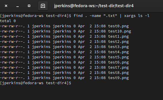 Comment utiliser la commande xargs sous Linux 11 Xargs Trouver des Pngs Txt