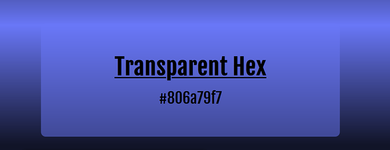 Codes de couleur: Quelle est la différence entre Hex, RVB et TSL? 7 Modèles de couleur Hex transparent