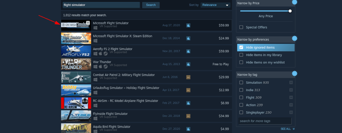 Comment jouer à Microsoft Fight Simulator sur Linux 7 Comment jouer à Microsoft Fight Simulator sur Linux 3