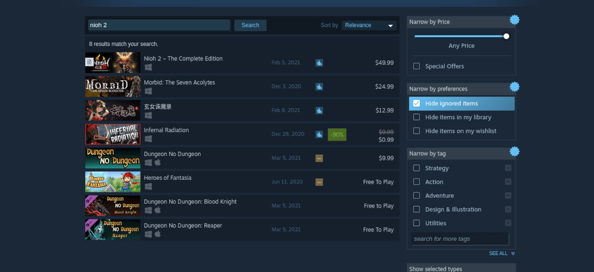 Comment jouer à Nioh 2 sur Linux 7 Comment jouer à Nioh 2 sur Linux 3