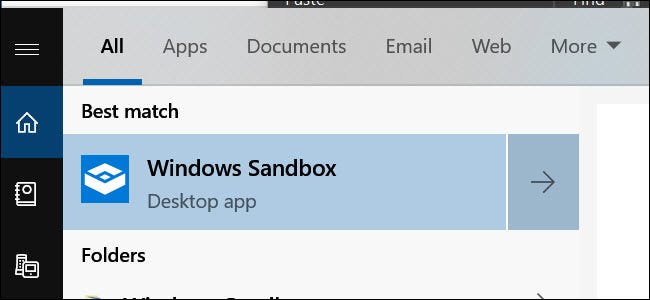 Comment utiliser le nouveau bac à sable de Windows 10 (pour tester les applications en toute sécurité) 8 Comment utiliser le nouveau bac à sable de Windows 10 (pour tester les applications en toute sécurité) 4