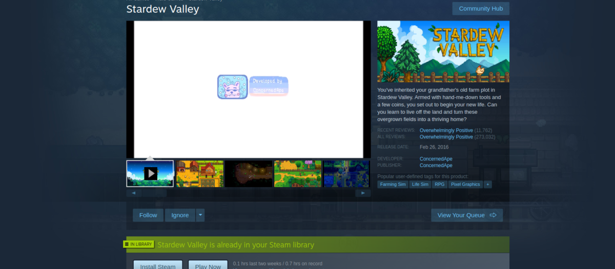 Comment jouer à Stardew Valley sur Linux 7 Comment jouer à Stardew Valley sur Linux 3