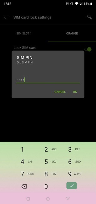 Comment changer l'ancien code PIN Sim Comment changer l'ancien code PIN Sim