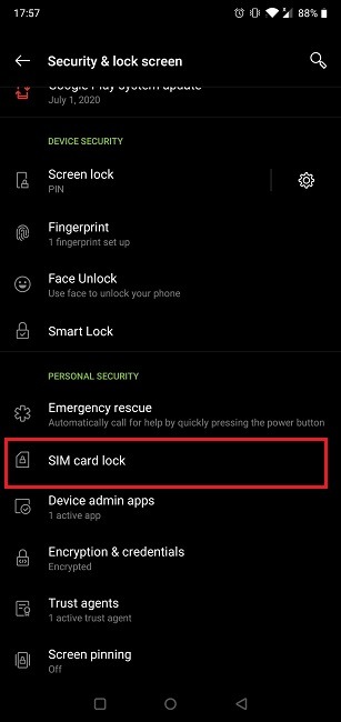 Comment changer le verrouillage de la carte SIM Pin Code Comment changer le verrouillage de la carte SIM Pin Code