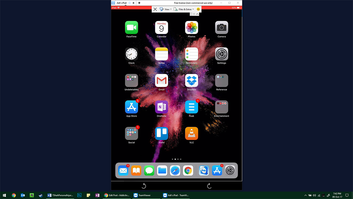 Comment diffuser votre appareil iOS avec TeamViewer 7 Comment diffuser votre appareil iOS avec TeamViewer 3