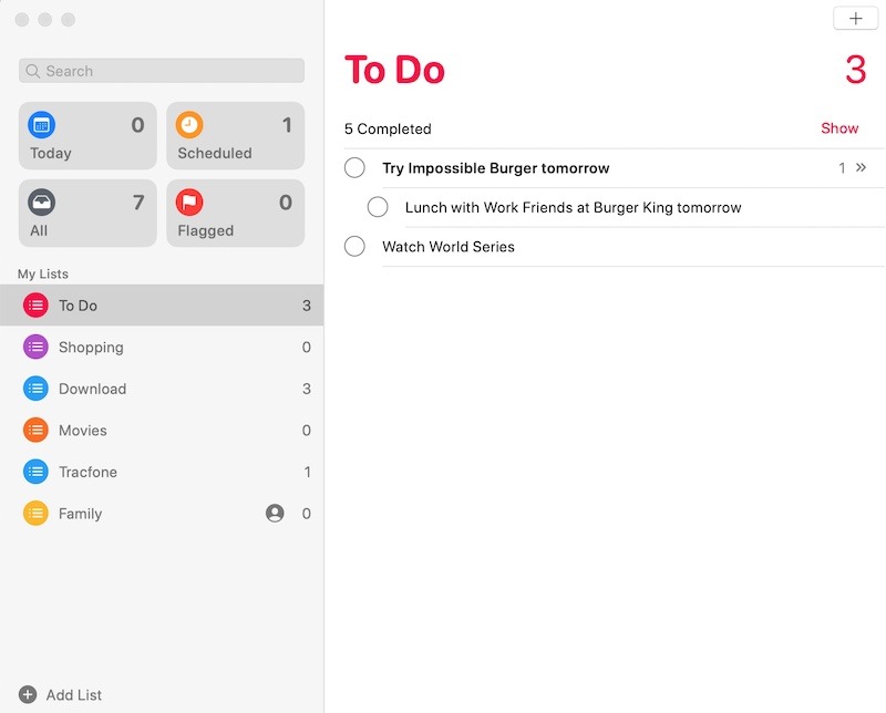 Master Reminders App Mac Subtasks Final Master Reminders App Mac Subtasks Final
