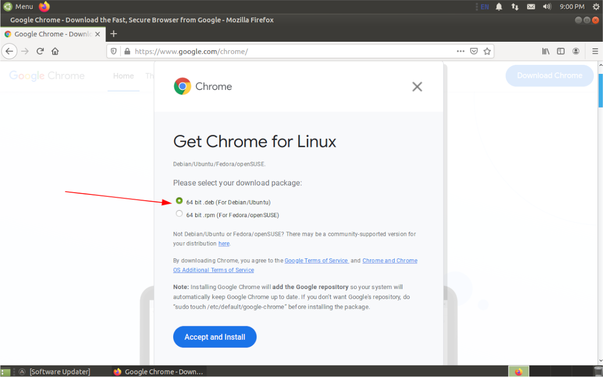 Comment installer Chrome Ubuntu 7 Comment installer Chrome Ubuntu 3