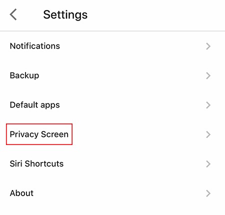 Écran de confidentialité sécurisé des paramètres de Google Drive Écran de confidentialité sécurisé des paramètres de Google Drive