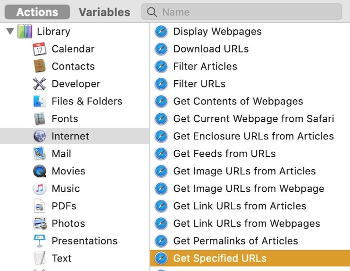 Comment utiliser Mac Automator Obtenir une URL spécifiée Comment utiliser Mac Automator Obtenir une URL spécifiée