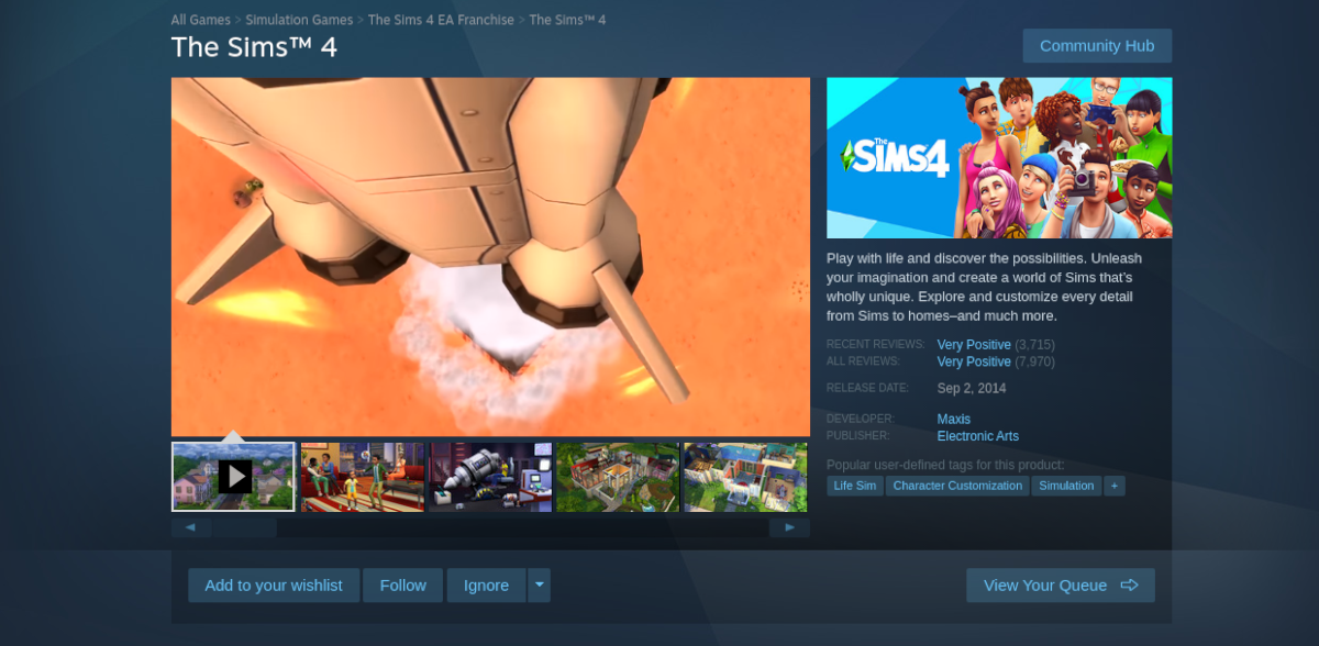 Comment jouer aux Sims 4 sous Linux 7 Comment jouer aux Sims 4 sous Linux 3