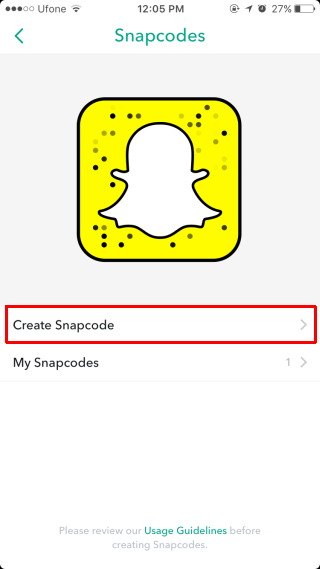 Comment créer un Snapcode pour un site Web dans Snapchat 6 Comment créer un Snapcode pour un site Web dans Snapchat 2