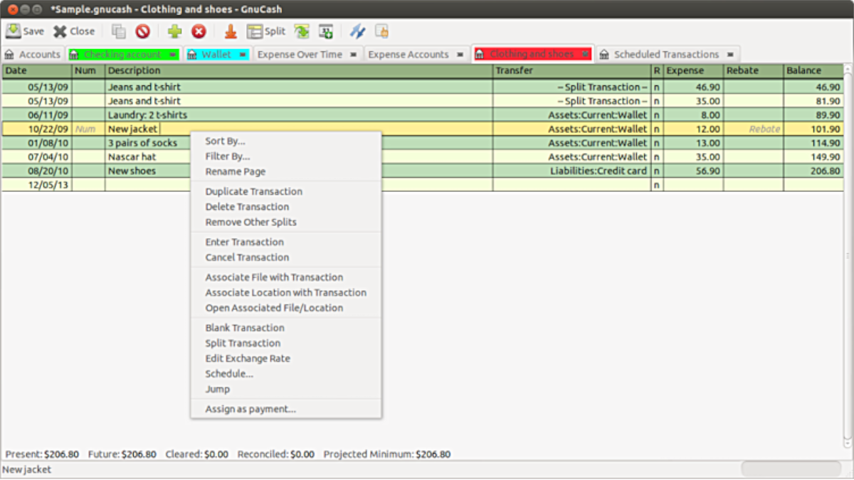 Comment installer GNU Cash sur Linux 6 Comment installer GNU Cash sur Linux 2