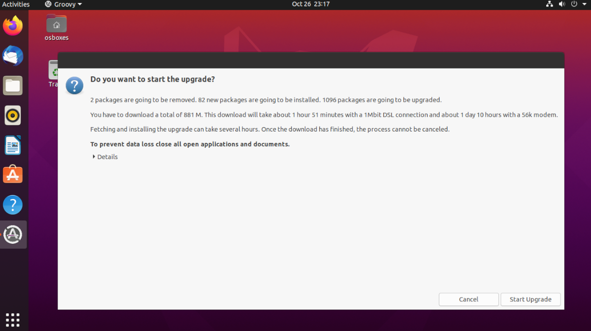 Comment passer à Ubuntu 20.10 9 Comment passer à Ubuntu 20.10 5