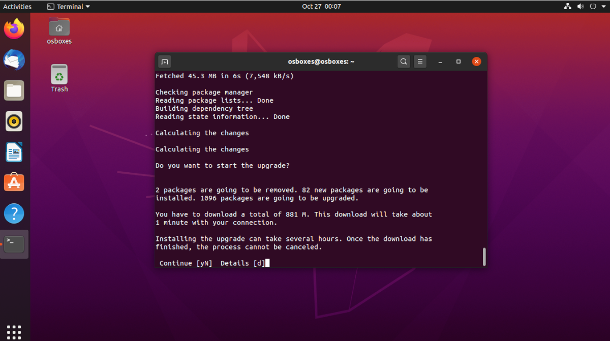 Comment passer à Ubuntu 20.10 12 Comment passer à Ubuntu 20.10 8