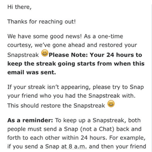 Comment récupérer une séquence de Snapchat 11 Récupérer Snapchat Streak