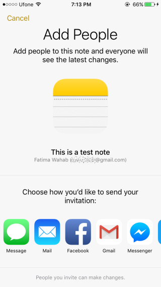 Comment collaborer sur des notes dans iOS 10 6 invitation-à-note-ops-10