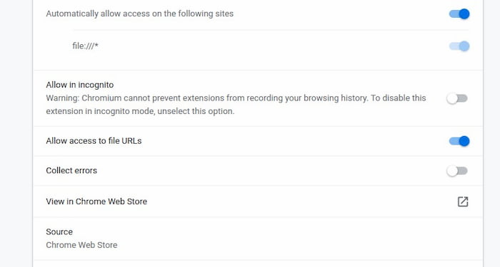 Comment diffuser de l'audio de Linux vers Chromecast et Google Home 11 Le lecteur audio local a besoin d'un petit ajustement pour diffuser des fichiers locaux. Cette capture d'écran montre comment procéder.