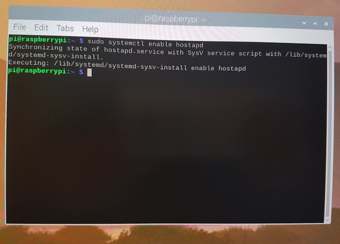 Comment transformer votre Raspberry Pi en point d'accès sans fil 7 Nous pouvons maintenant activer notre point d'accès sans fil (WAP).