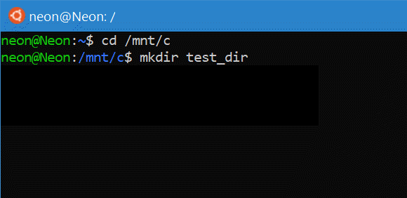 Comment installer Linux sur Windows 10 avec WSL 14 Wsl Démarrer Ubuntu Dir 3