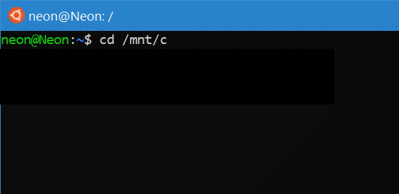 Comment installer Linux sur Windows 10 avec WSL 13 Wsl Démarrer Ubuntu Dir 2