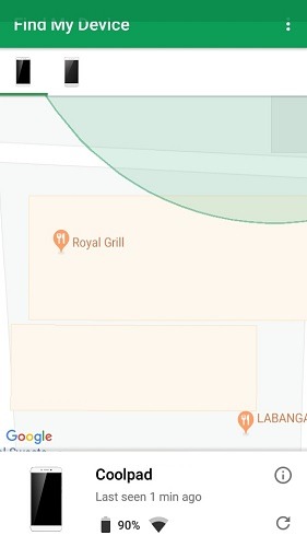 Trouver mon appareil Détails de l'appareil verrouillé Trouver mon appareil Détails de l'appareil verrouillé