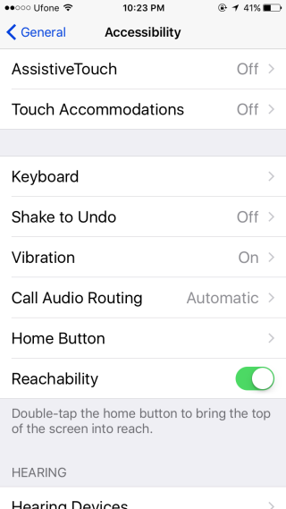Comment désactiver l'accessibilité dans iOS 6 ios-accessibilité-1