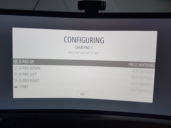 Retropie Configurer Xbox Pad Suivez les instructions à l'écran de RetroPie pour configurer votre contrôleur de jeu.
