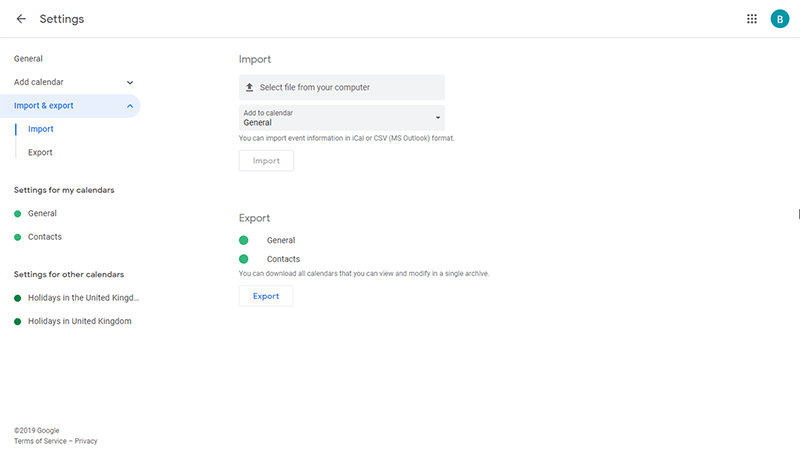 Importation de calendrier Google Icloud Android Importation de calendrier Google Icloud Android