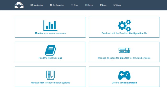 recalbox-interface-web recalbox-interface-web