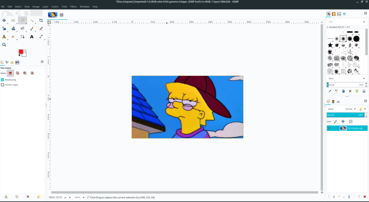 Comment découper une image sous Linux 6 Comment découper une image sous Linux 2