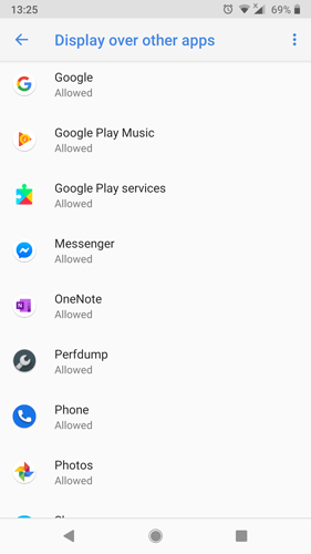 Comment réparer l'erreur détectée par la superposition d'écran sur Android 7 Erreur de superposition d'écran détectée Autorisations Android