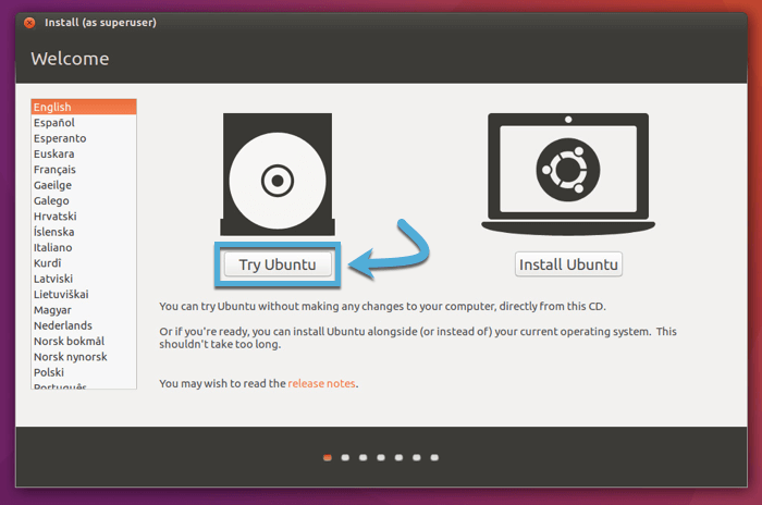 créer-linux-live-usb-macos-try-ubuntu-startup-screen créer-linux-live-usb-macos-try-ubuntu-startup-screen
