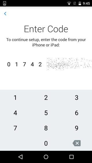 Comment passer à iOS à partir d'un appareil Android avec l'application d'Apple 10 android-code-iphone
