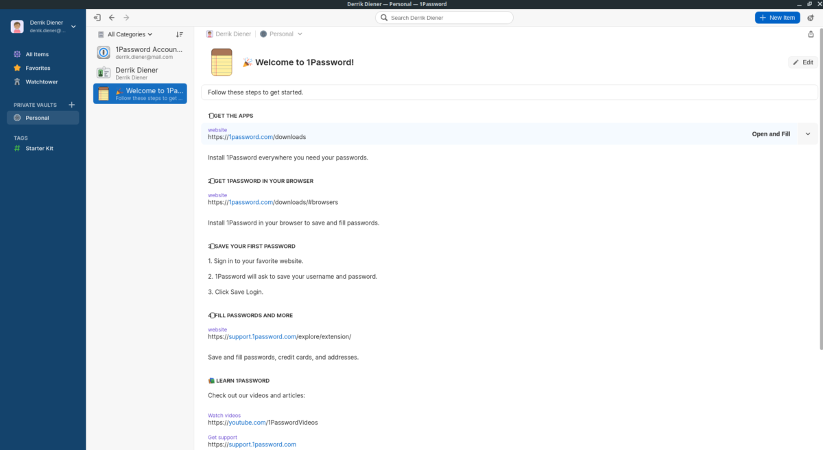Comment configurer 1Password sur Linux 7 Comment configurer 1Password sur Linux 3