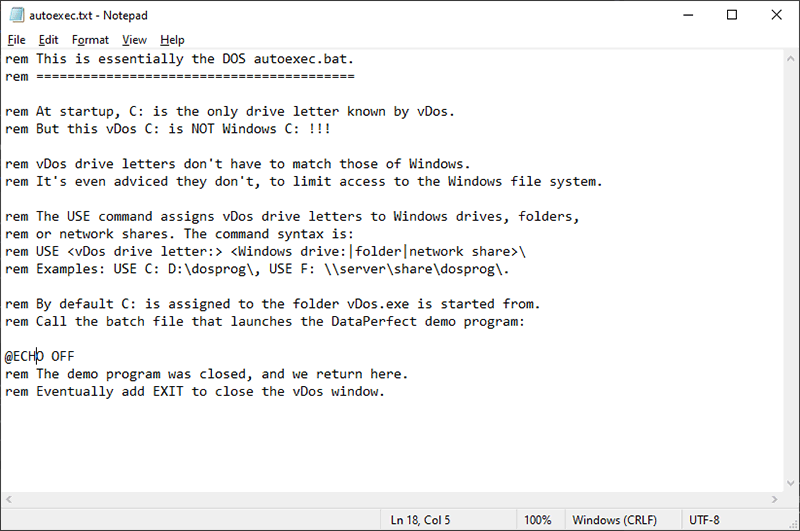 Fichier Vdos Autoexec Fichier Vdos Autoexec