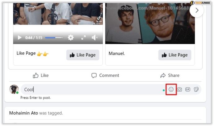 Comment utiliser les émoticônes sur Facebook 7 Comment utiliser les émoticônes sur Facebook 3