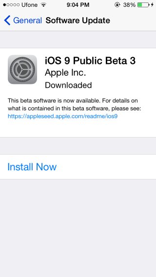 Comment rejoindre le programme bêta public d'Apple et essayer iOS 9 8 apple-beta-install