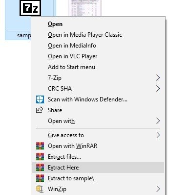 Comment traiter les fichiers RAR sous Windows 6 Ouvrir les fichiers RAR