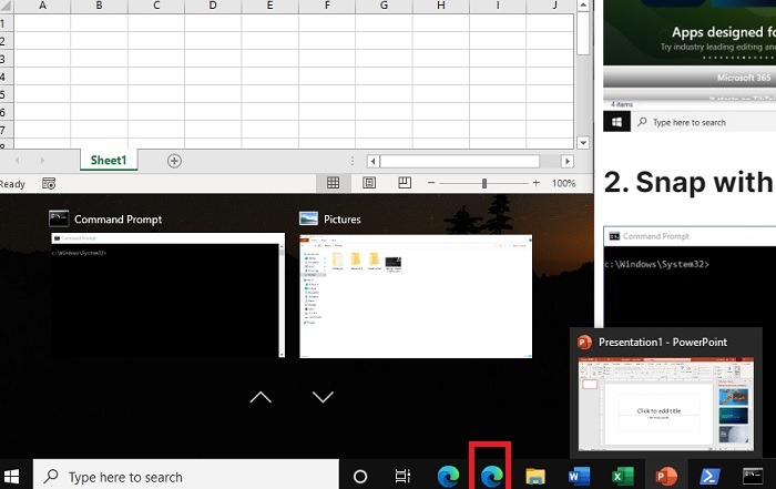 Comment utiliser la disposition Snap de Windows 11 dans Windows 10 9 Windows11 Snap Windows Flèche droite