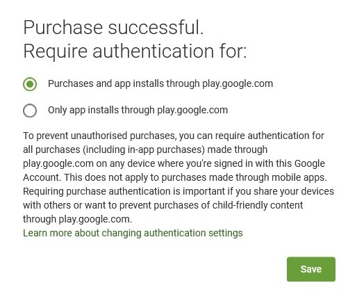 Comment installer des applications Android à partir de votre PC 9 Installer des applications à distance Préférences d'authentification Android