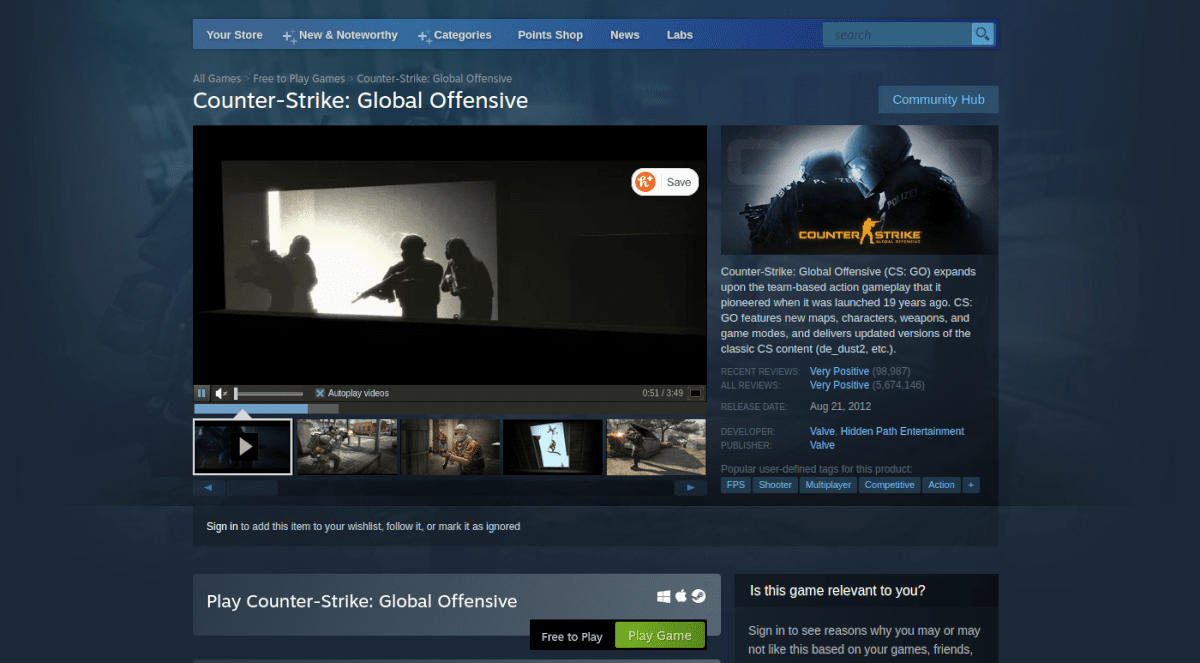 Comment jouer à Counter-Strike : Global Offensive sur Linux 7 Comment jouer à Counter-Strike : Global Offensive sur Linux 3