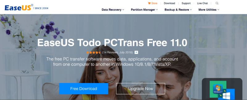 Comment déplacer des programmes Windows vers un autre lecteur 13 Déplacement de programmes Windows Easeus Pctrans Web