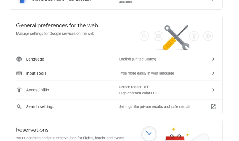 Paramètres de recherche Google Paramètres de recherche Google
