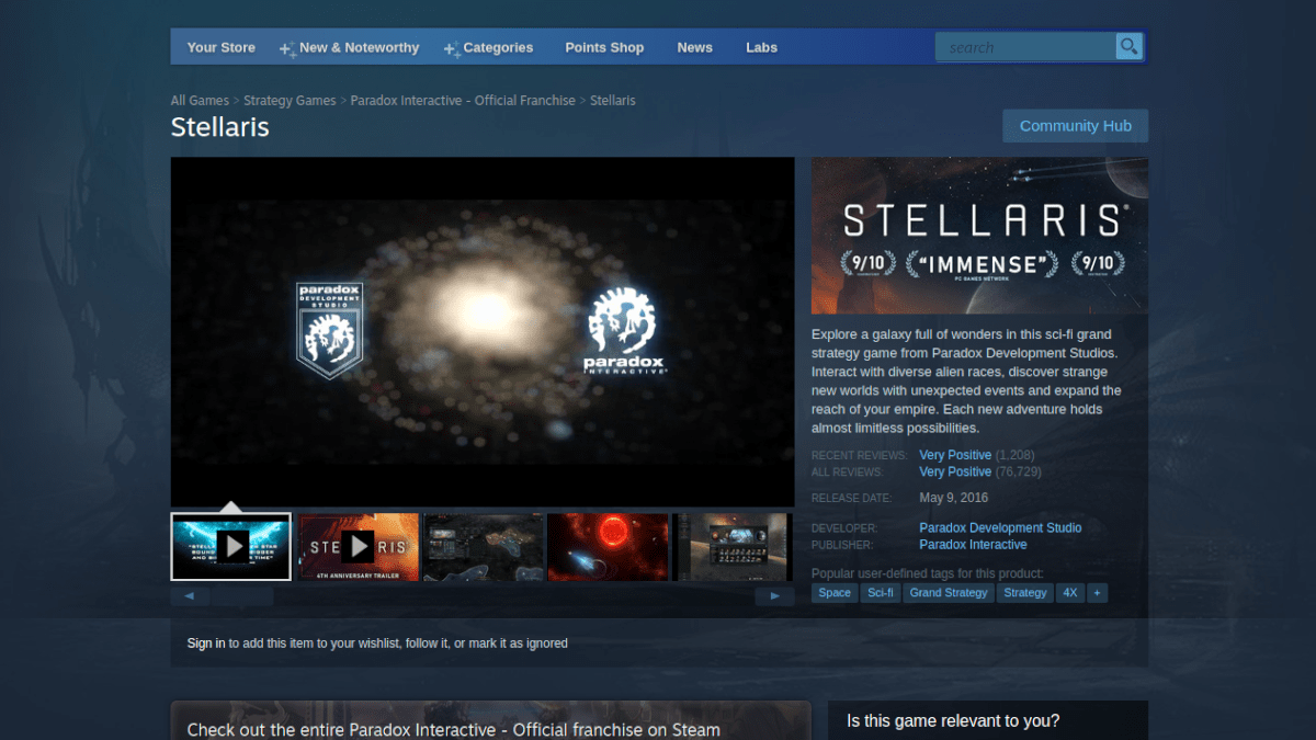 Comment jouer à Stellaris sur Linux 7 Comment jouer à Stellaris sur Linux 3