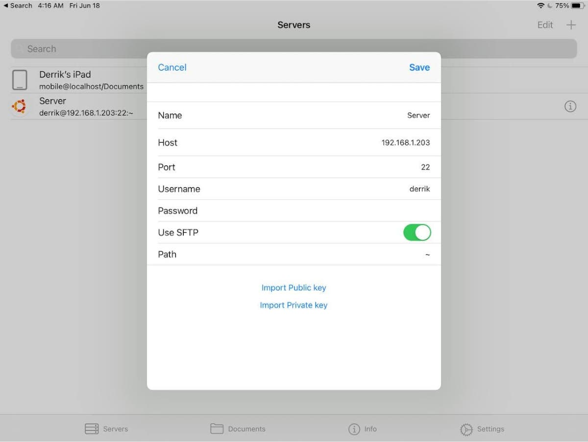 Comment accéder à un ordinateur Linux distant depuis un iPad 8 Comment accéder à un ordinateur Linux distant depuis un iPad 4