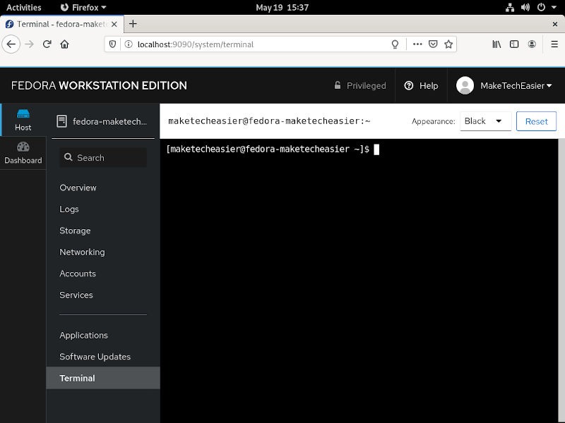 Comment gérer votre système Linux avec Cockpit 13 Poste de pilotage