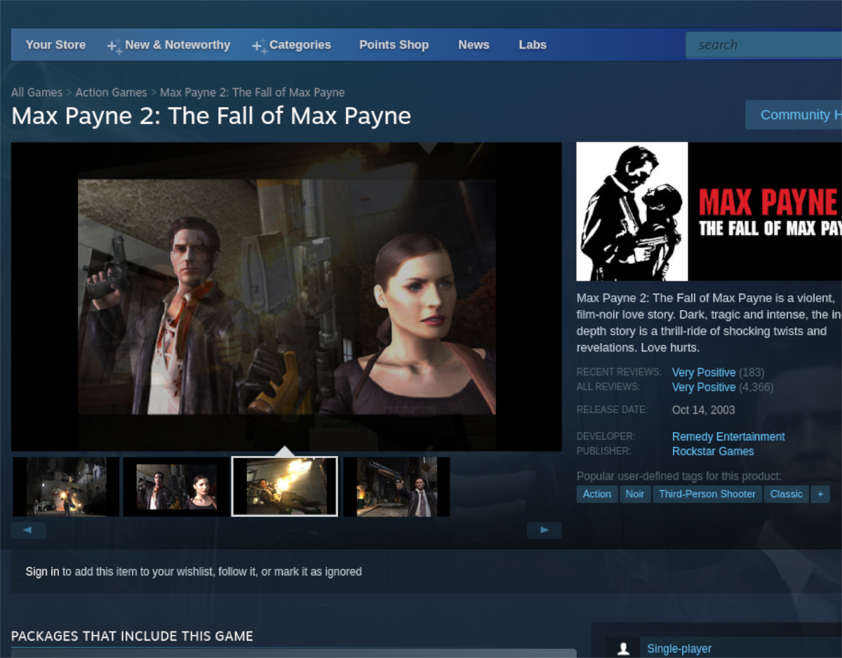 Comment jouer à Max Payne 2 : La Chute de Max Payne sur Linux 8 Comment jouer à Max Payne 2 : La Chute de Max Payne sur Linux 4