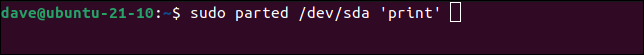 Comment utiliser la commande fsck sous Linux 8 Obtenir des informations sur les tables de partition